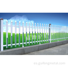 Instalación comunitaria del cinturón verde PVC Fence Guardroil